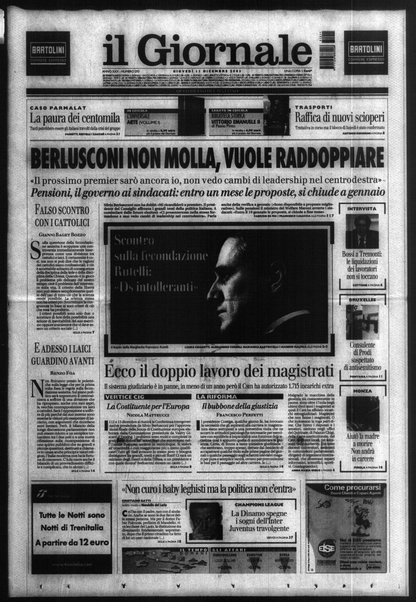 Il giornale : quotidiano del mattino